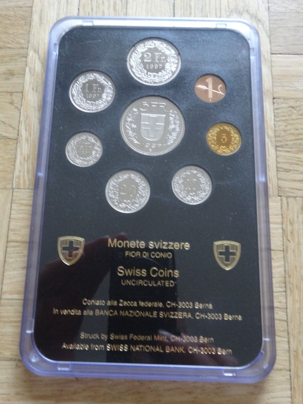 Toutes les monnaies: Münzsatz 1997 – D'occasion à Romanel-sur-Lausanne par Swift13
