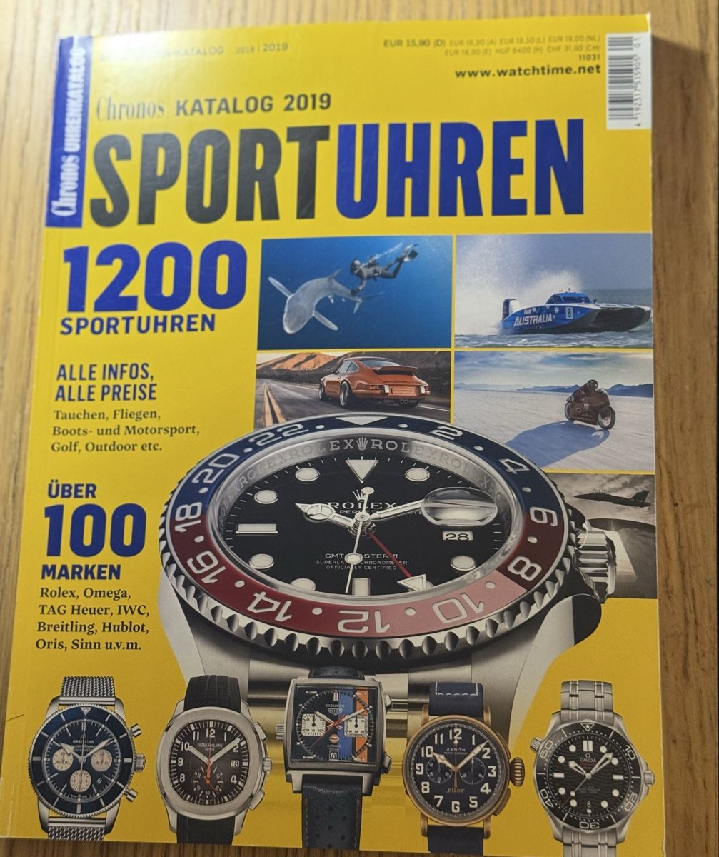 Riviste & Magazine: Sport-Uhren Katalog – Usato da Baden venduto da Goldbaum