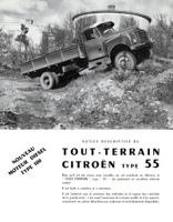 Lastkraftwagen Citroen Type 55 - Originalprospekt 1959
