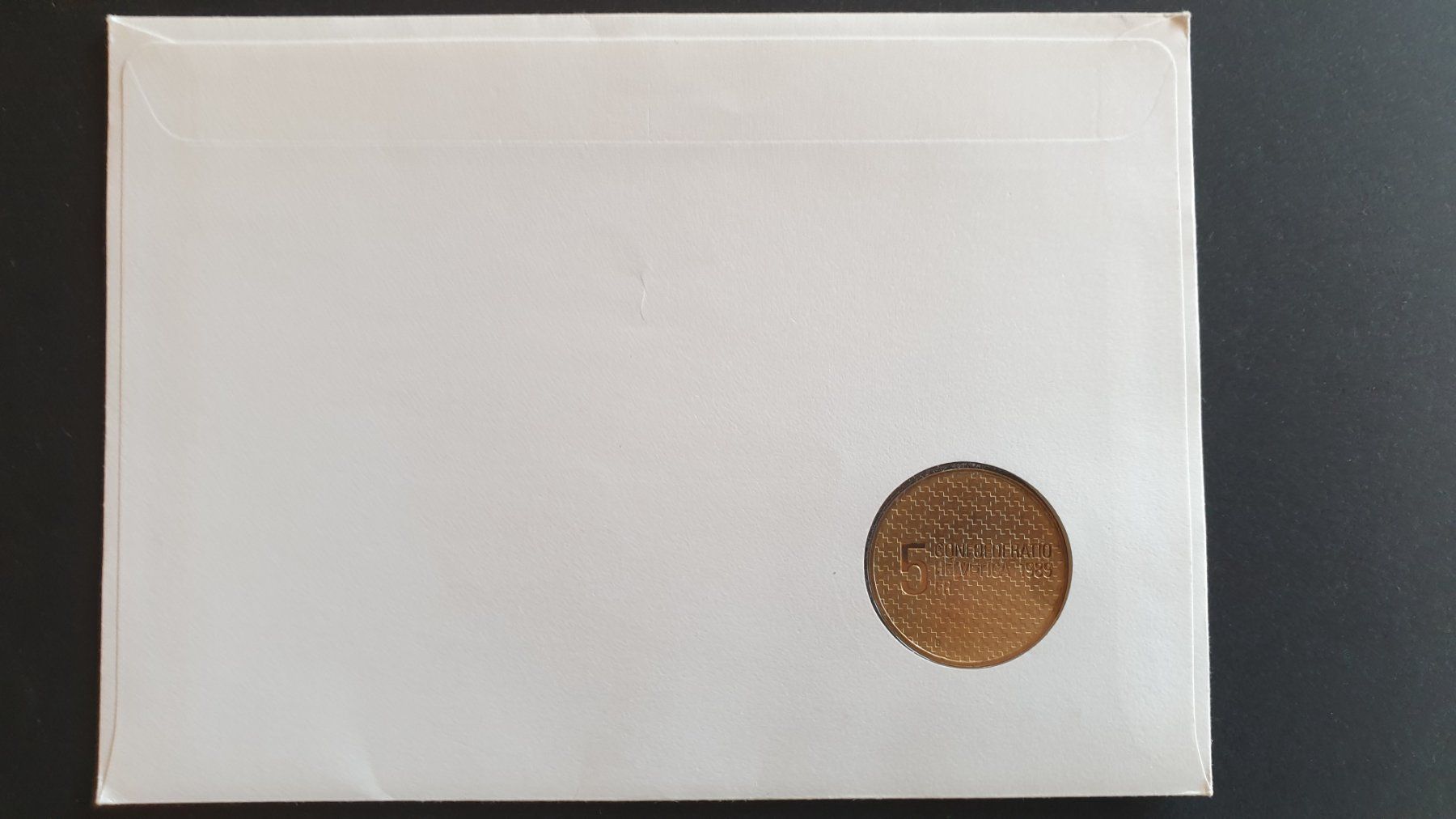 Toutes les monnaies: pièce 5 francs + enveloppe – Neuf avec emballage d'origine à lausanne par scpudl 3