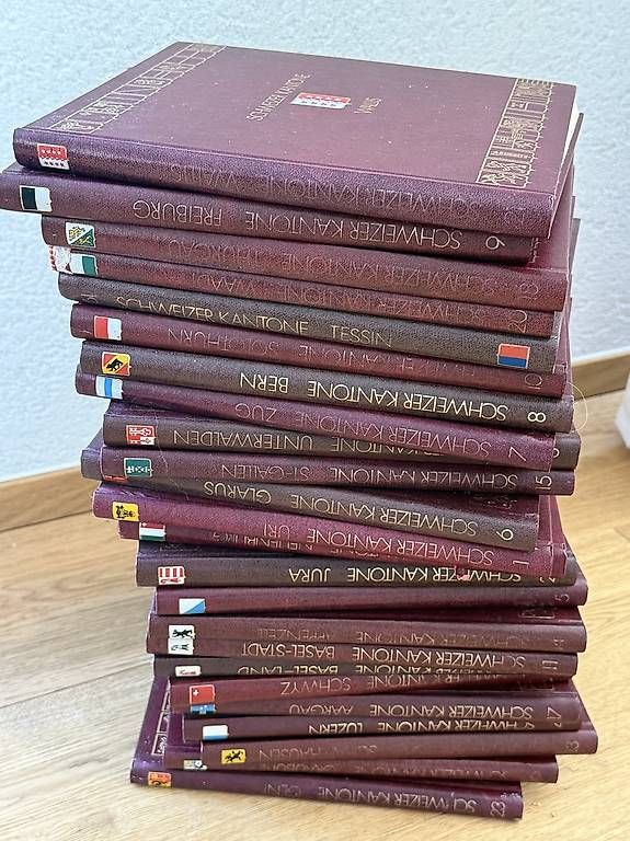 Libri: Sammlung Schweizer Kantone  24 Bände / Bücher – Usato da Möhlin venduto da svd_r8h5