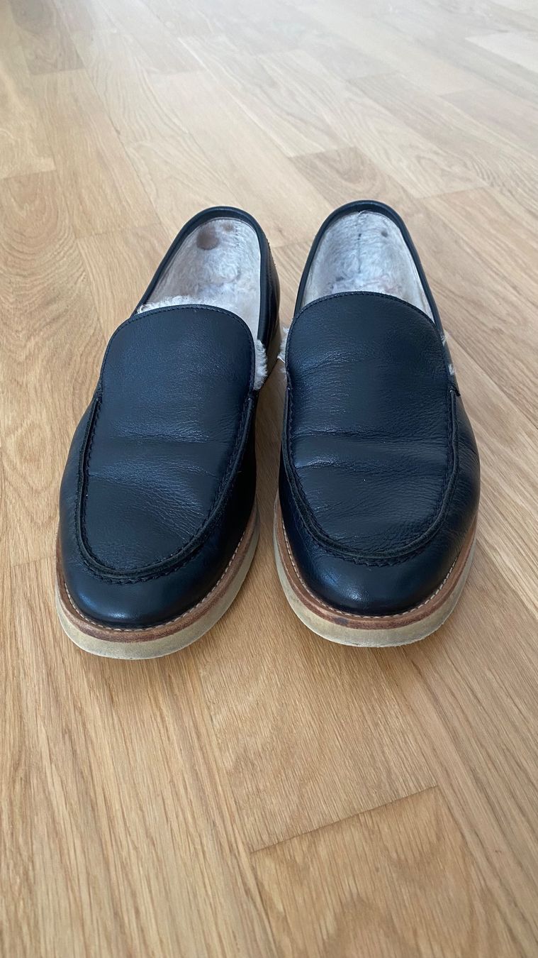 Scarpe da donna: Loafers mit Kunstfell Gr. 39 – Usato da Thalwil venduto da olh_7cpg 1