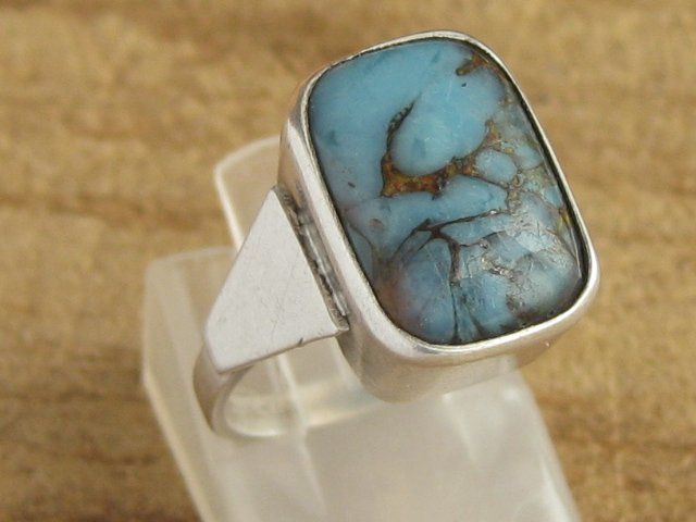 Anelli: Vintage Ring Silber 835 Türkis Gr. 50 – Usato da Ermatingen venduto da Decovin 2