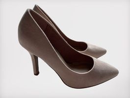 NEUE Cube Pumps Absatz 9cm zartrosa Gr. 36 - 220620