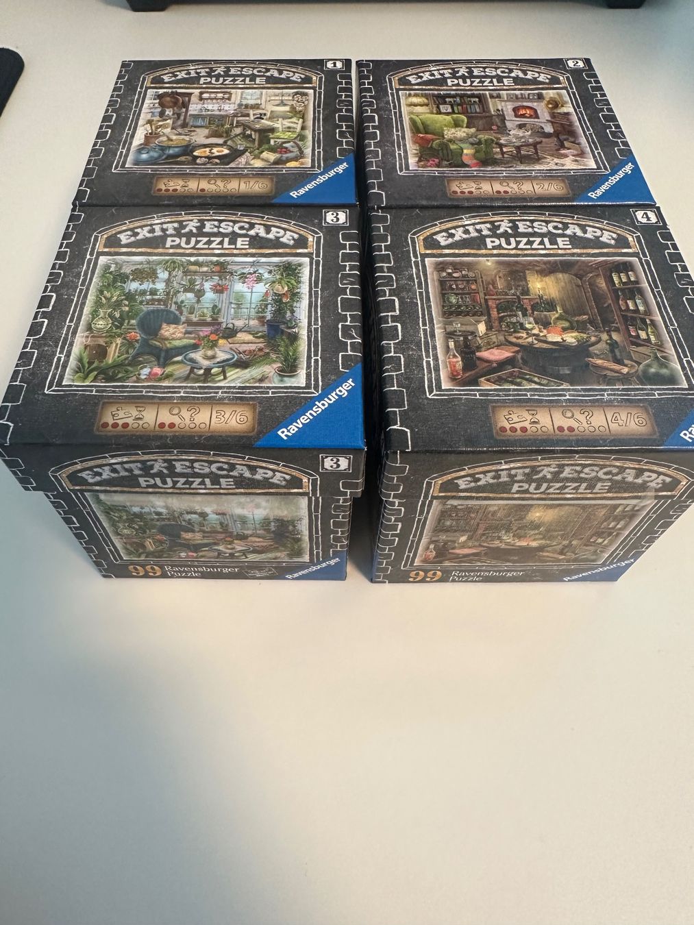 Ravensburger Puzzle: Ravensburger Puzzles 4 X 99 pcs – Usato da Wädenswil venduto da vagifius 1