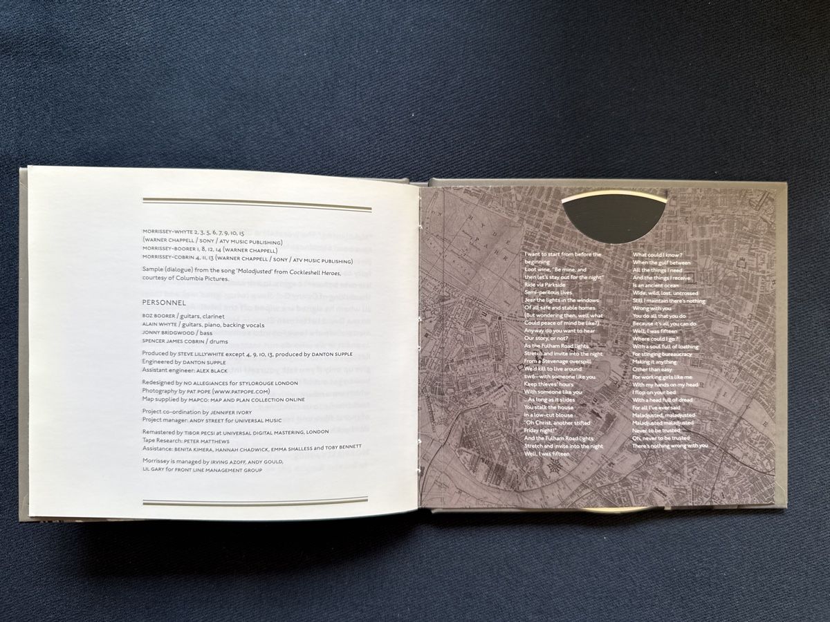 CDs: Morrissey - Maladjusted CD Album – Gebraucht aus Zürich von thomashahn 2