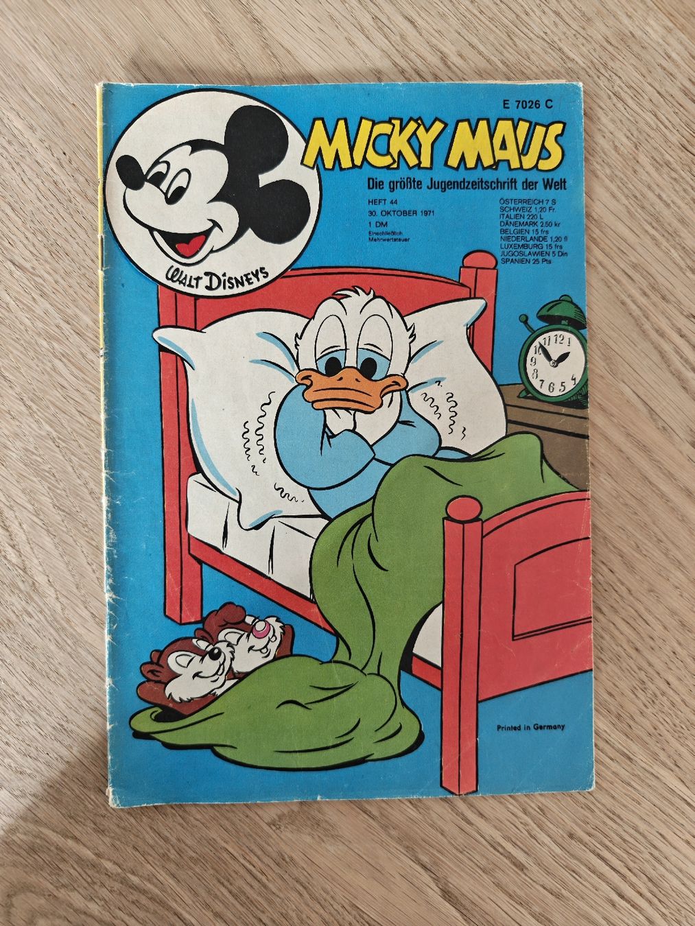 Fumetti: Micky Maus Heft 44, 1971 – Usato da Hünibach venduto da gaenggele247