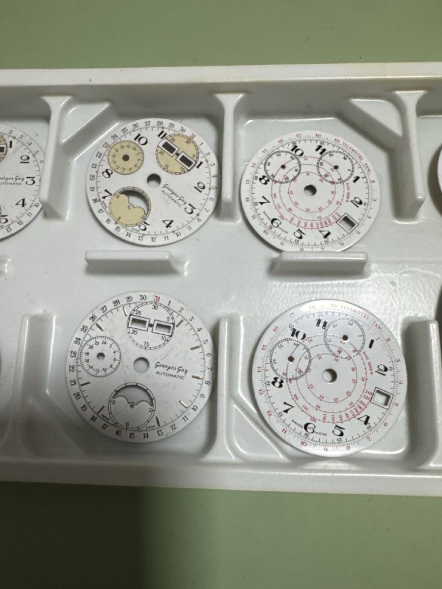 Swiss Orologi: Lot de 10 cadrans vintage – Usato da La Chaux-de-Fonds venduto da lida2005 2