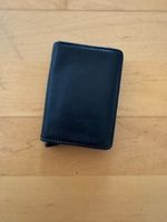 Secrid Wallet Aluminium Leder Schwarz guter Zustand