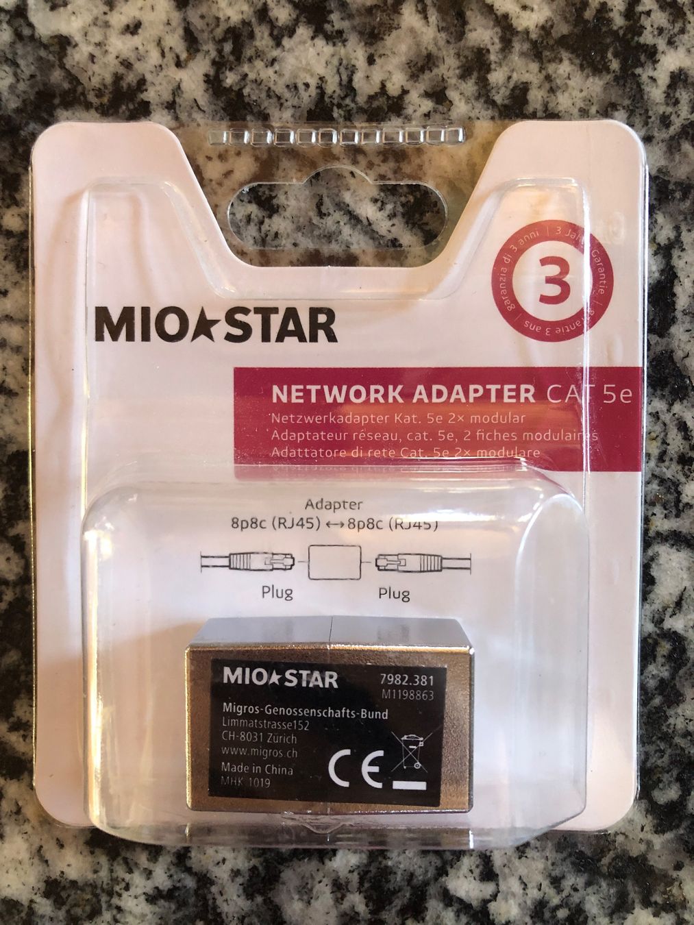 Unità & Adattatore: Ethernet Adapter, Marke: Mio Star (Migros) – Nuovo e nell'imballaggio originale da Gerlikon venduto da thi_q8ll