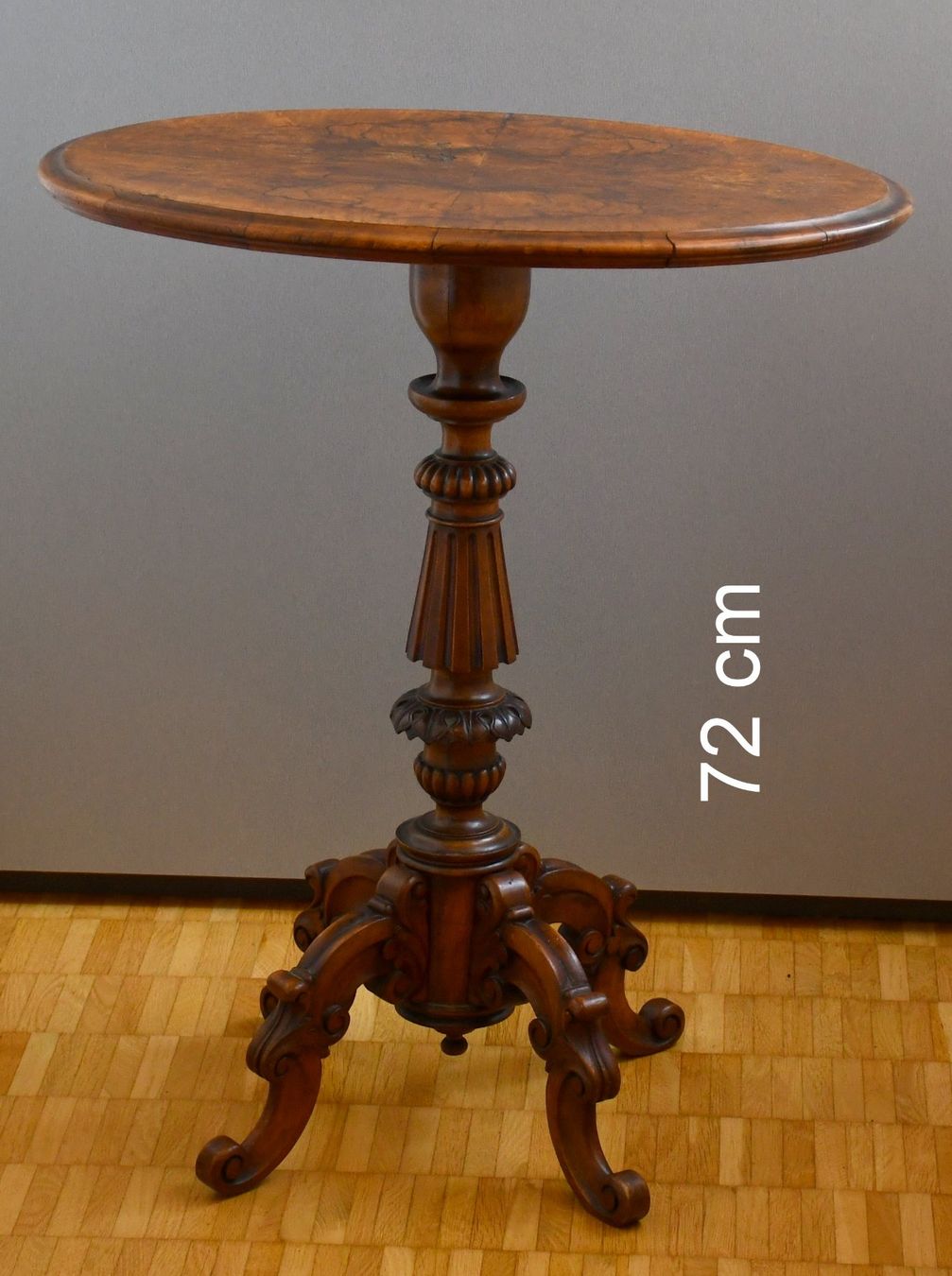 Tische: Antike Beistelltisch 72 cm – Gebraucht aus Rotkreuz von salsanera 5