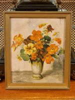 Hans Lentz Blumen Stillleben Druck 1941 Vintage Bild