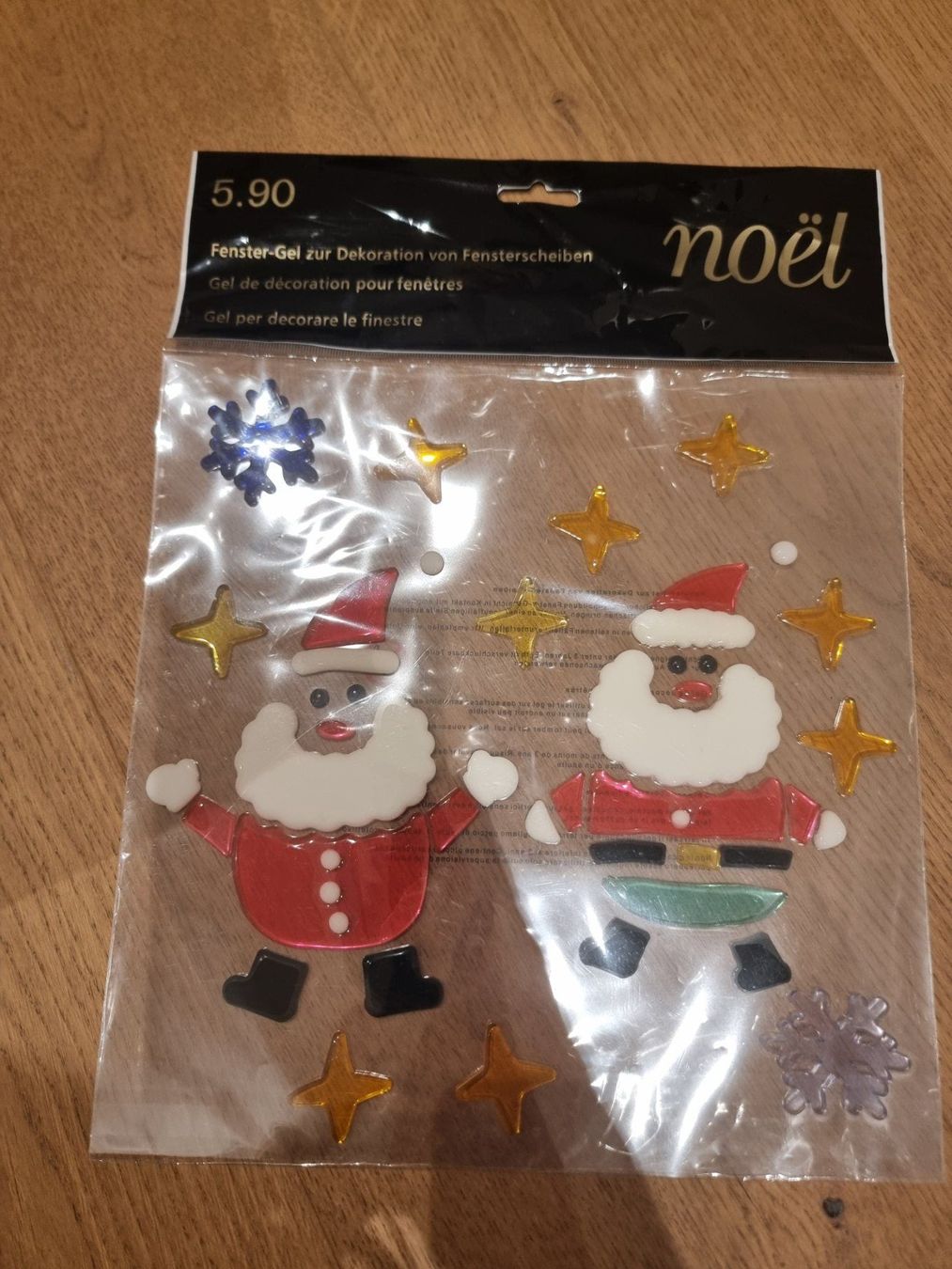 Migros Tutte le decorazioni: Fenstergel Bild - Weihnachtsmann – Nuovo e nell'imballaggio originale da Buttikon SZ venduto da Limo180