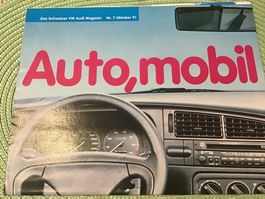 VW Audi Magazin 16 Seiten Oktober 1991