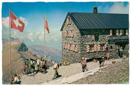 Blümlisalphütte SAC, Hohtürli ob Kandersteg, Hüttenstempel