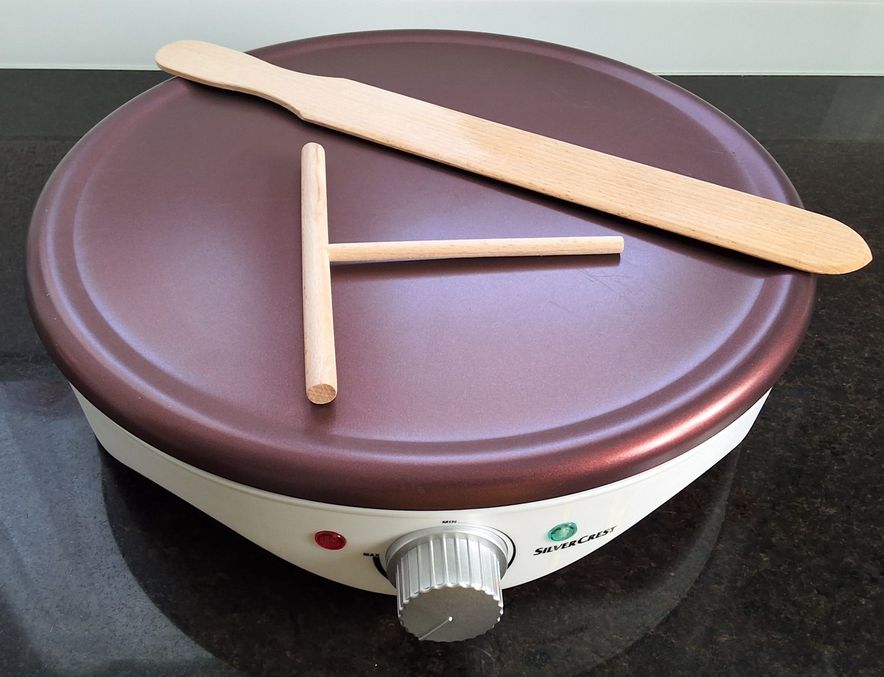 SilverCrest Elettrodomestici da cucina: Crèpe-Maker SILVER CREST  (Durchmesser Heizplatte: 34 cm) – Usato da Oftringen venduto da Waltereg 2