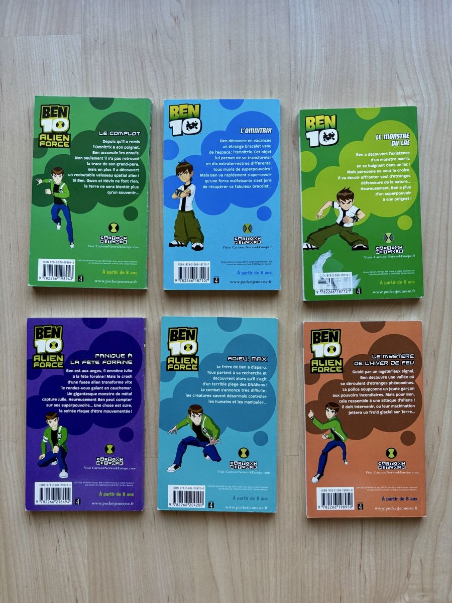 Livres: Livres Ben10 – Neuf (Voir description) à Denens par RomainSecondeMain 1