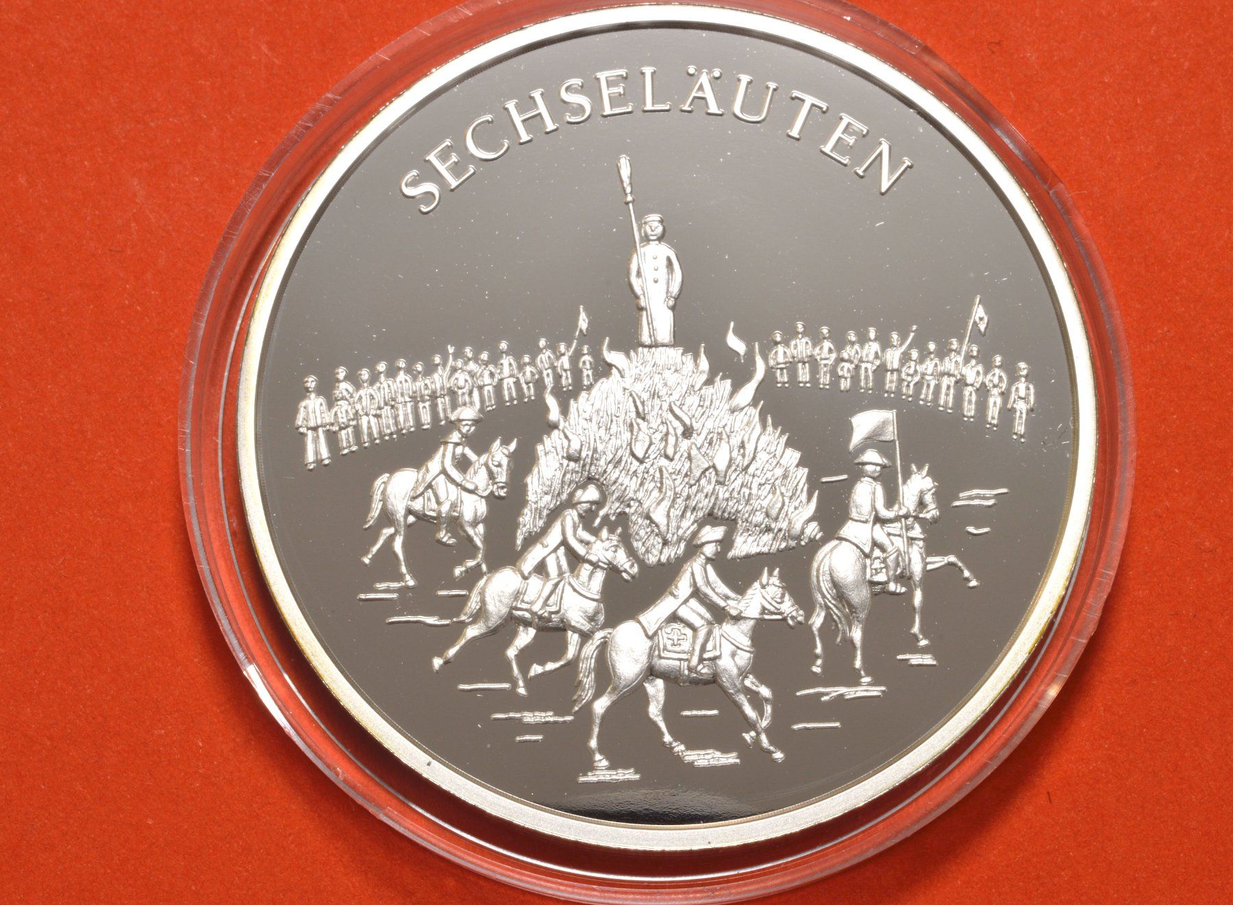 Medaillen: Silbermedaille Sechseläuten – Gebraucht aus Oberglatt ZH von ZH111