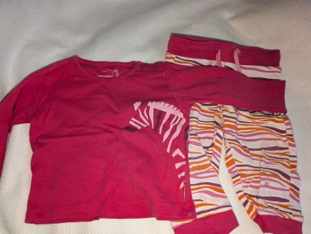Mädchen Pyjama Set Grösse 80/12M