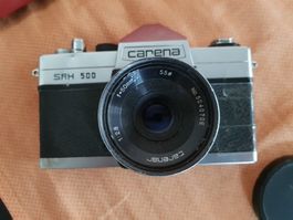Spiegelreflexcamera CARENA SRH 500 mit Carenar f=50mm 2,8