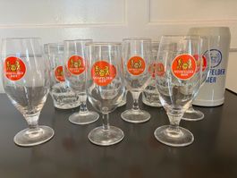 Biergläser ehemalige Brauerei Weinfelden