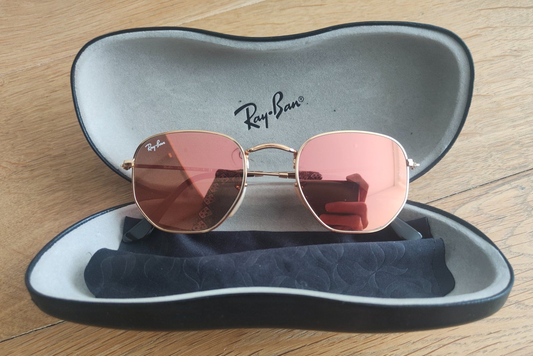 Ray-Ban Occhiali & Lenti: Ray-Ban Hexagonal Sonnenbrille – Nuovo (secondo la descrizione) da Zürich venduto da R-2015