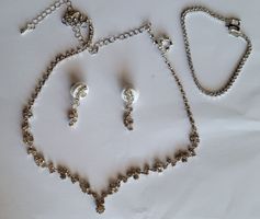 Schmuckset Halskette + Armband + Ohrringe