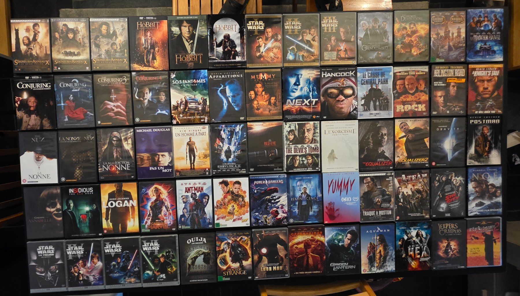Alle DVDs: Lot de 737 DVDs + 16 BLU RAYs – Gebraucht aus Cheyres von Saby20 4