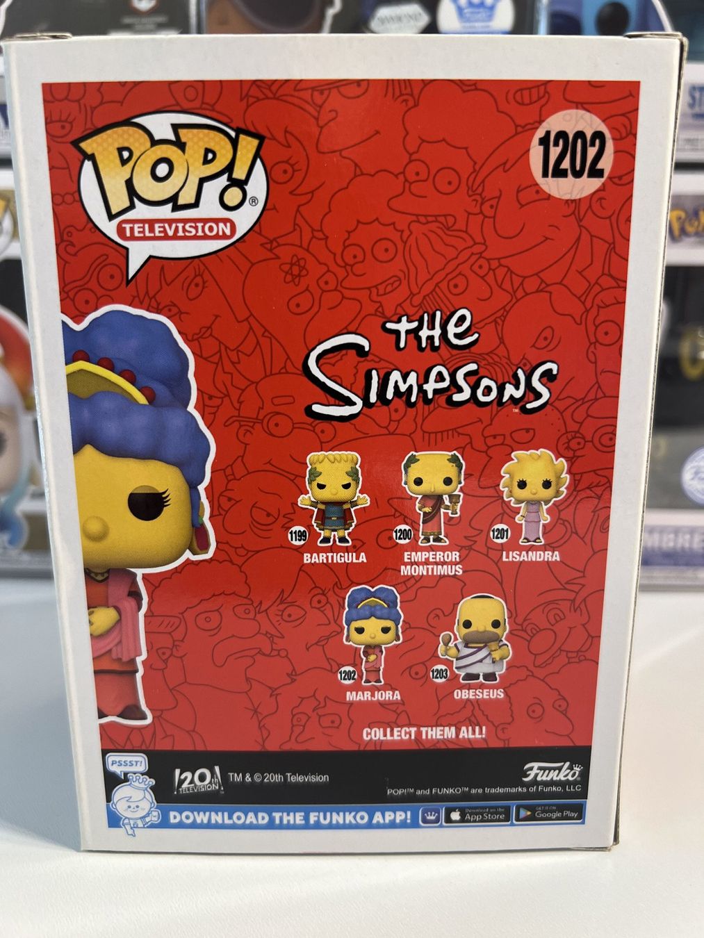 Funko Statuette: Funko POP! Television Les Simpsons Marjora – Nuovo e nell'imballaggio originale da Le Mouret venduto da perfectbijou 2