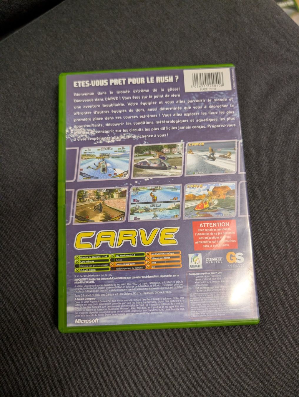 Giochi: Carve Microsoft Xbox – Usato da Giubiasco venduto da Ticinerd 1