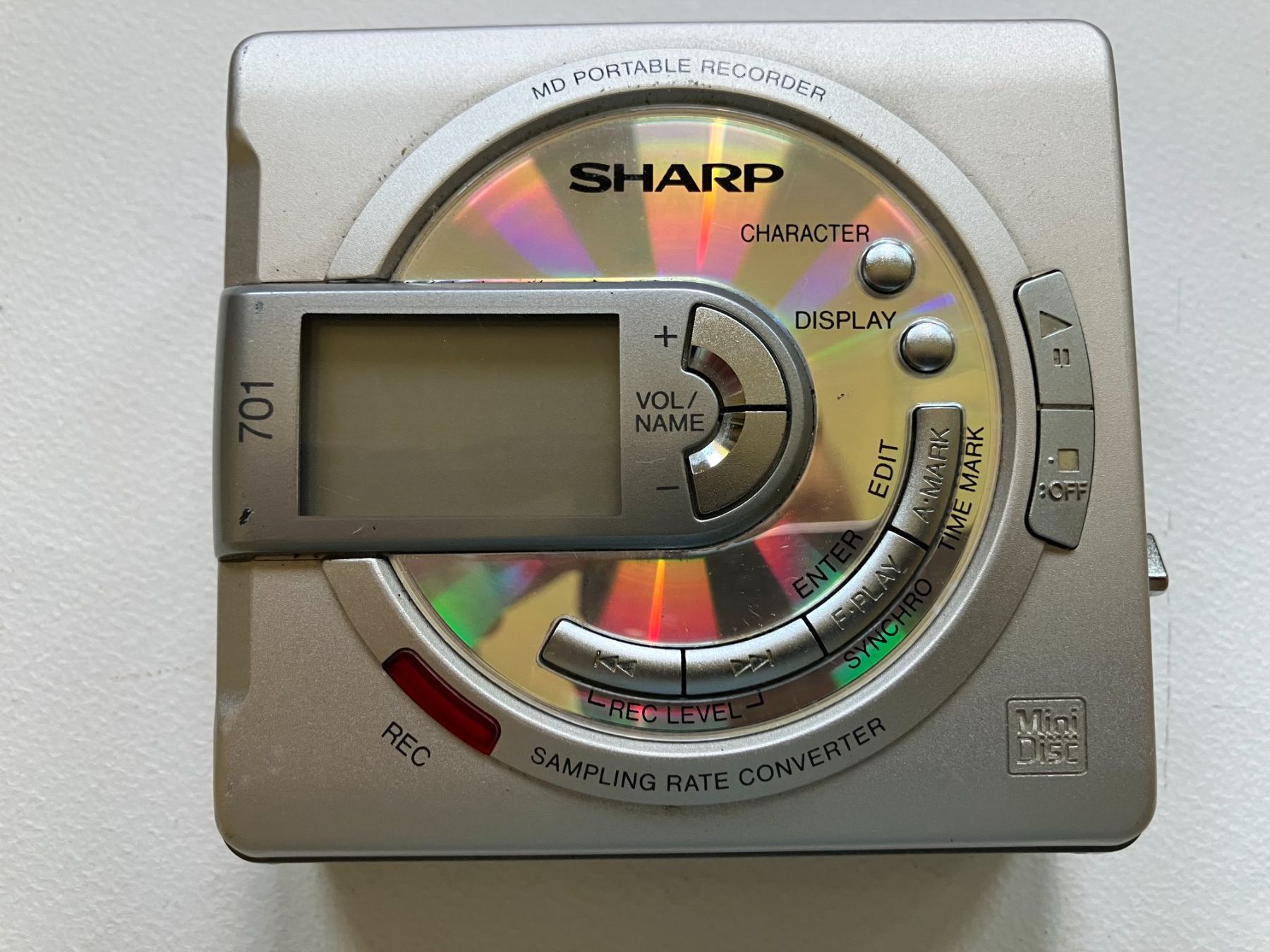 Minidisc: Minidisc Portable Recorder Sharp MT877 komplett mit Sony Mic – Usato da Aarau venduto da rol_mz8k 5