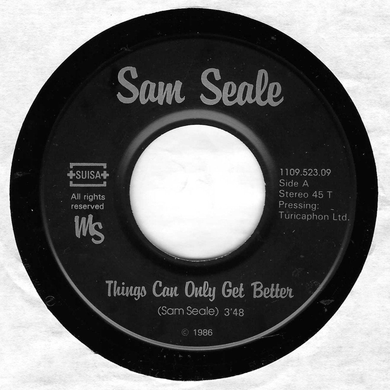 Dischi in vinile: SAM SEALE  -  THINGS CAN ONLY GET BETTER  +  THE PARK – Usato da Bex venduto da Giorgiob 2