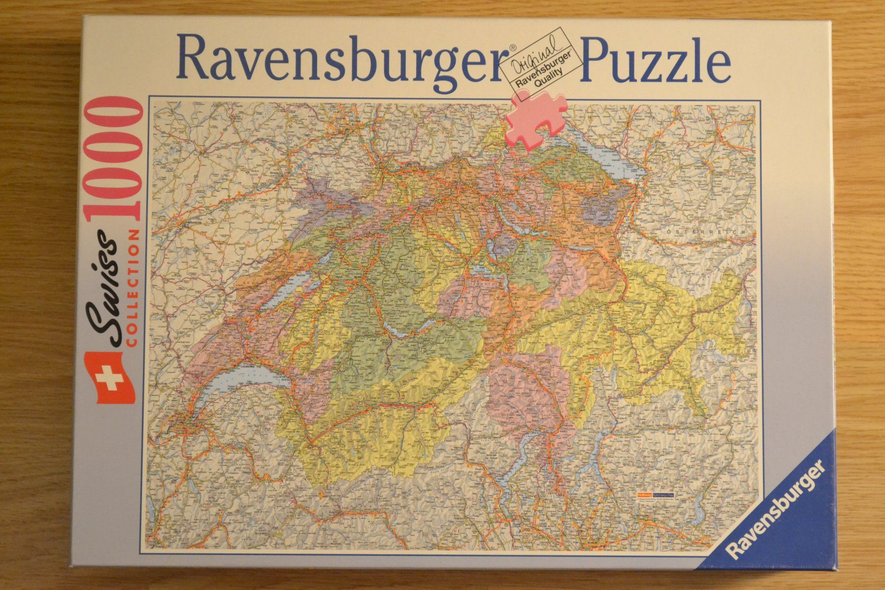 Ravensburger Puzzle: Puzzle Schweiz 1000 – Usato da Niederscherli venduto da ypsilon315