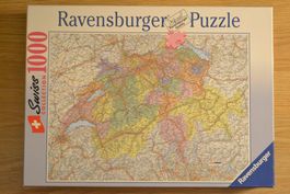 Puzzle Schweiz 1000