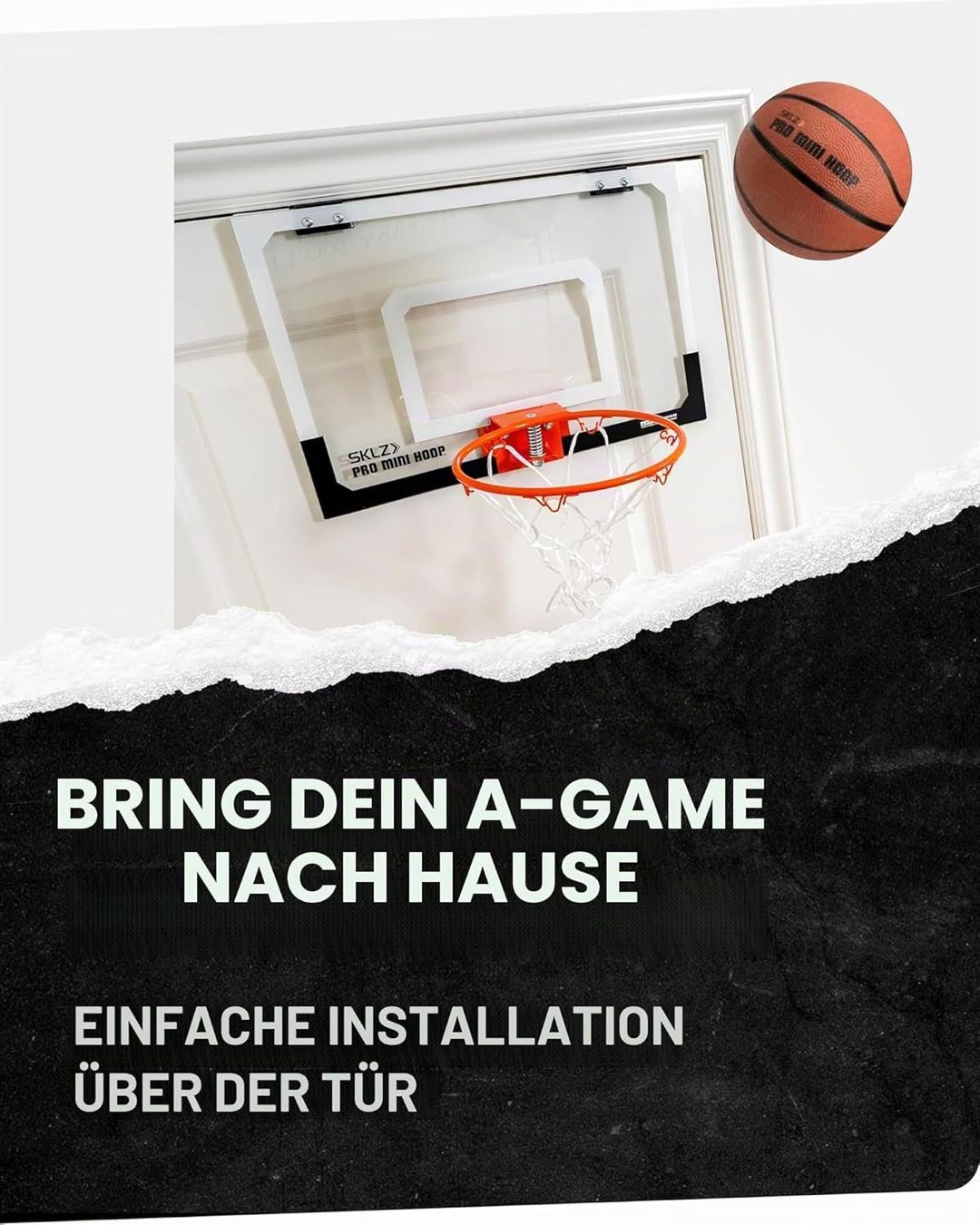 Canestri da basket: Mini Basketballkorb Tür Bruchsicher Break-Away-Ring – Nuovo e nell'imballaggio originale da St. Gallen venduto da sch_zsz7 2