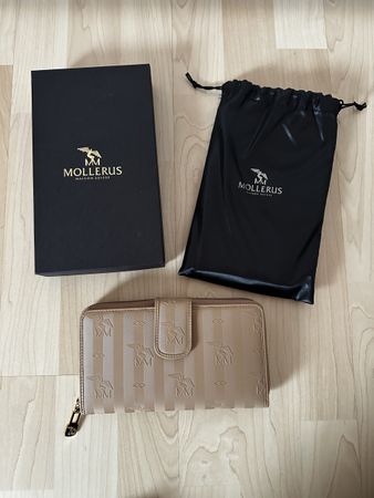 Maison Mollerus Portemonnaie Matterhorn Cappuccino neu