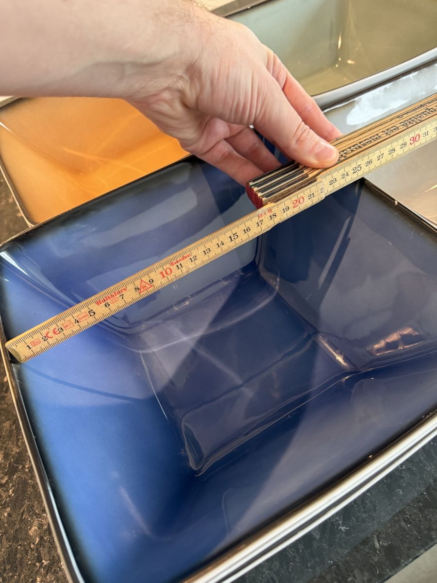Ciotole: Schüssel farbig gross 26cm – Usato da Schnottwil venduto da Umpaumpa 1