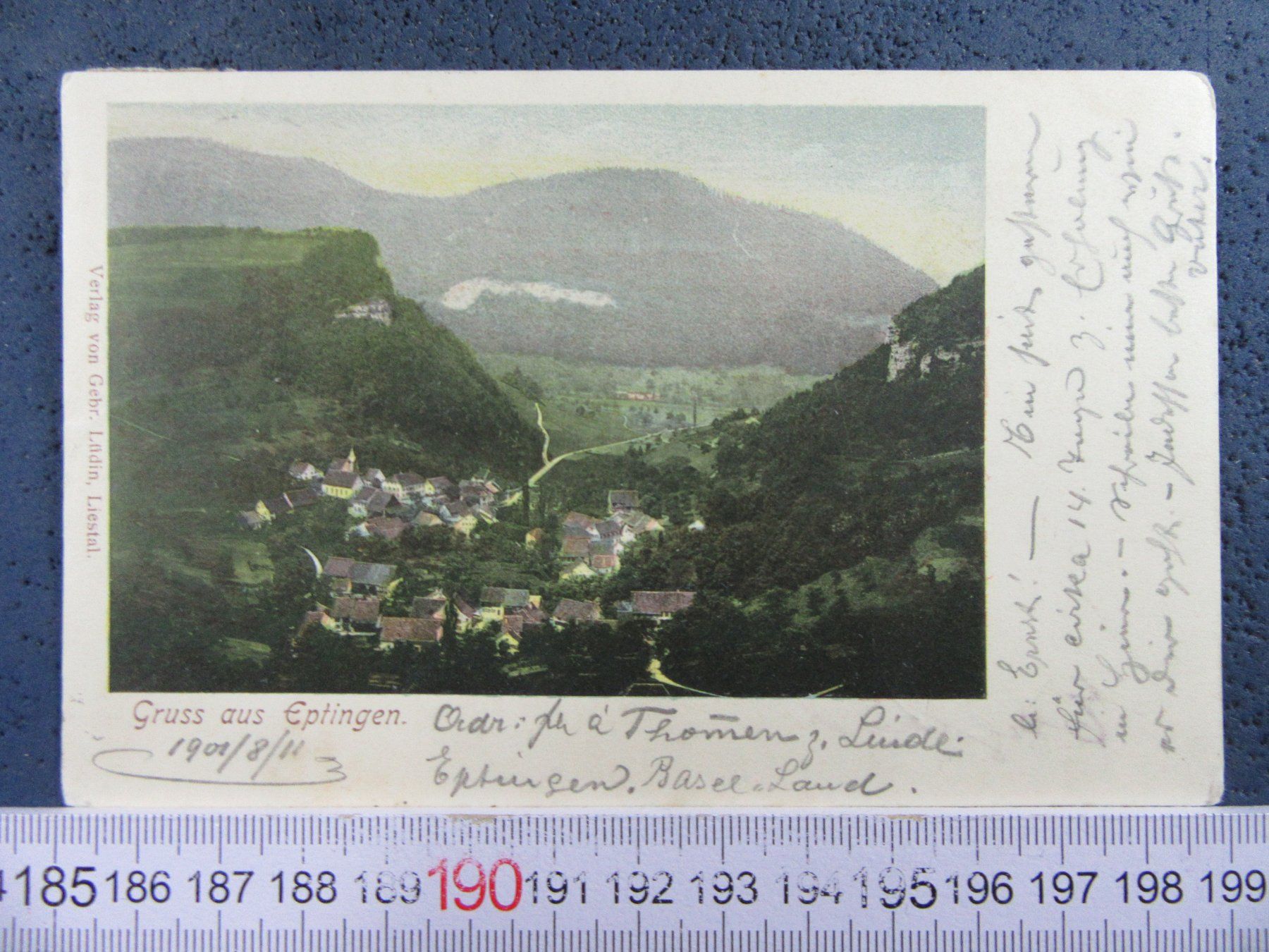 Cartoline postali: EPTINGEN 1901 BL AK – Usato da Ettingen venduto da Hausi4711