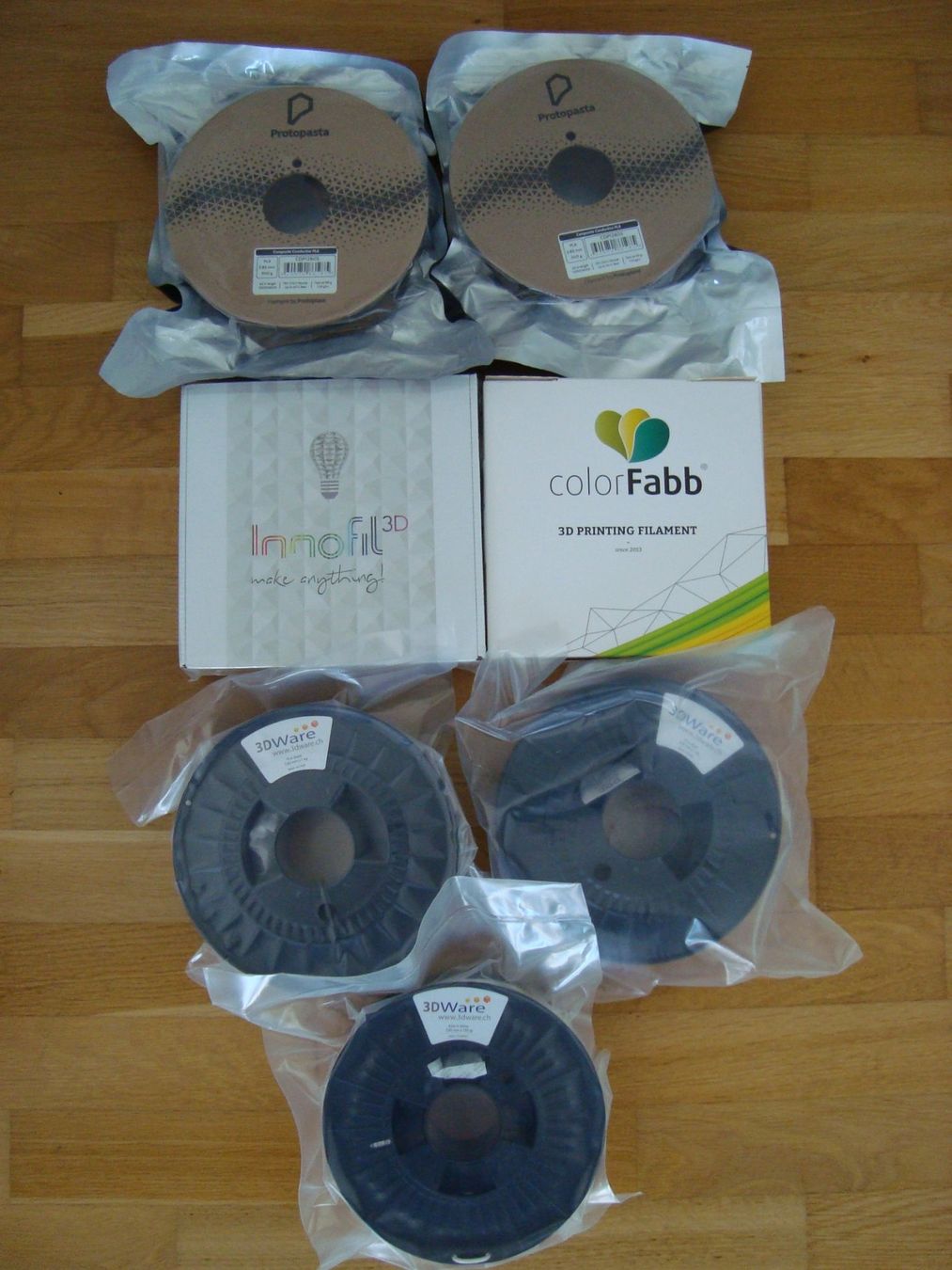 Filamento: 3D-Drucker Filament 2.85(!)mm 7Stk – Nuovo e nell'imballaggio originale da Neuenegg venduto da Romanmai