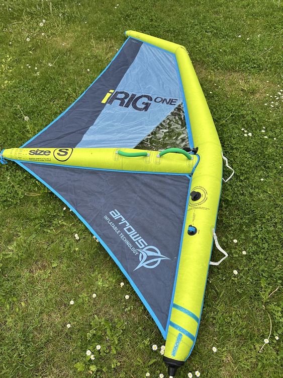 iRIG One Inflatable Windsurf Rig S, mit Finnen / Segel (Gebraucht) in ...