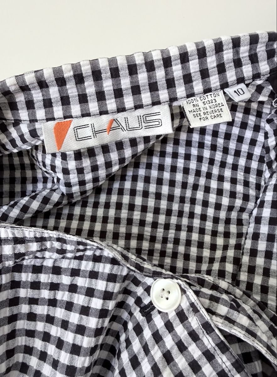 Giacche: Blazer CHAUS Karo schwarz/weiss Grösse 10  – Usato da Basel venduto da A-Z-B 3