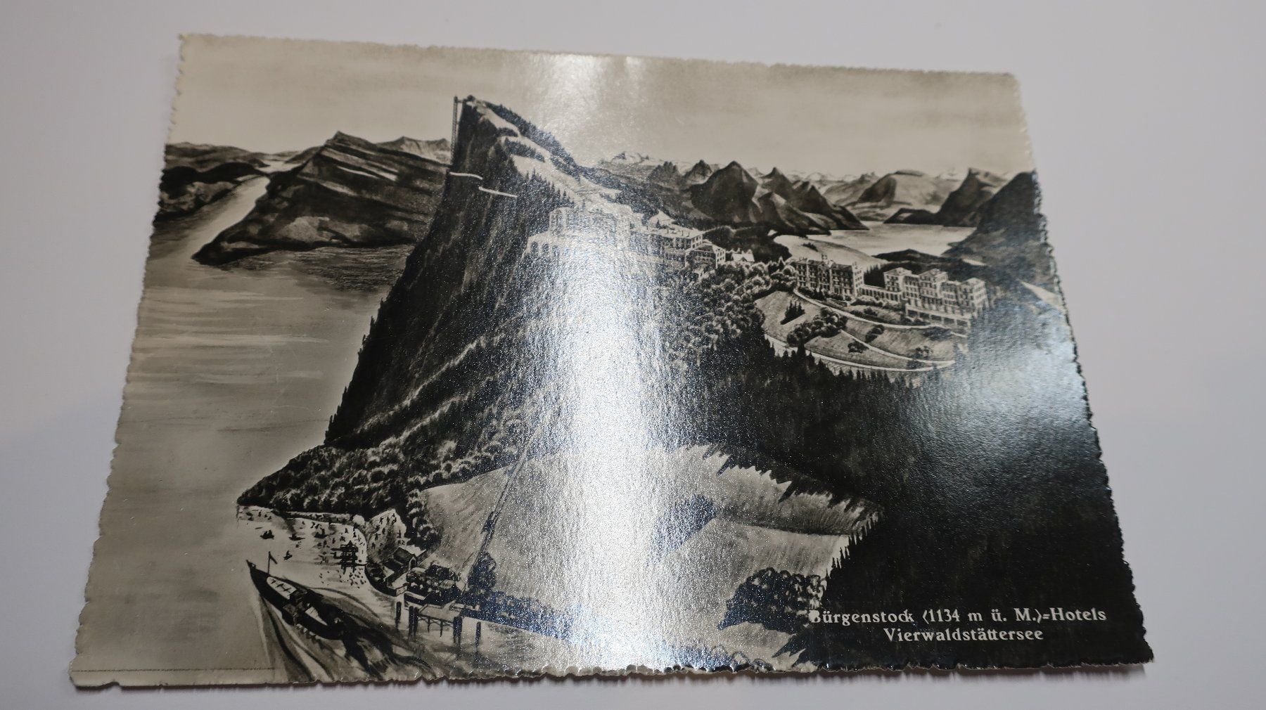 Cartoline postali: Bürgenstock Vierwaldstättersee – Usato da Cormoret venduto da Pascalll2001 1