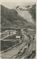 Gletsch et glacier du Rhône