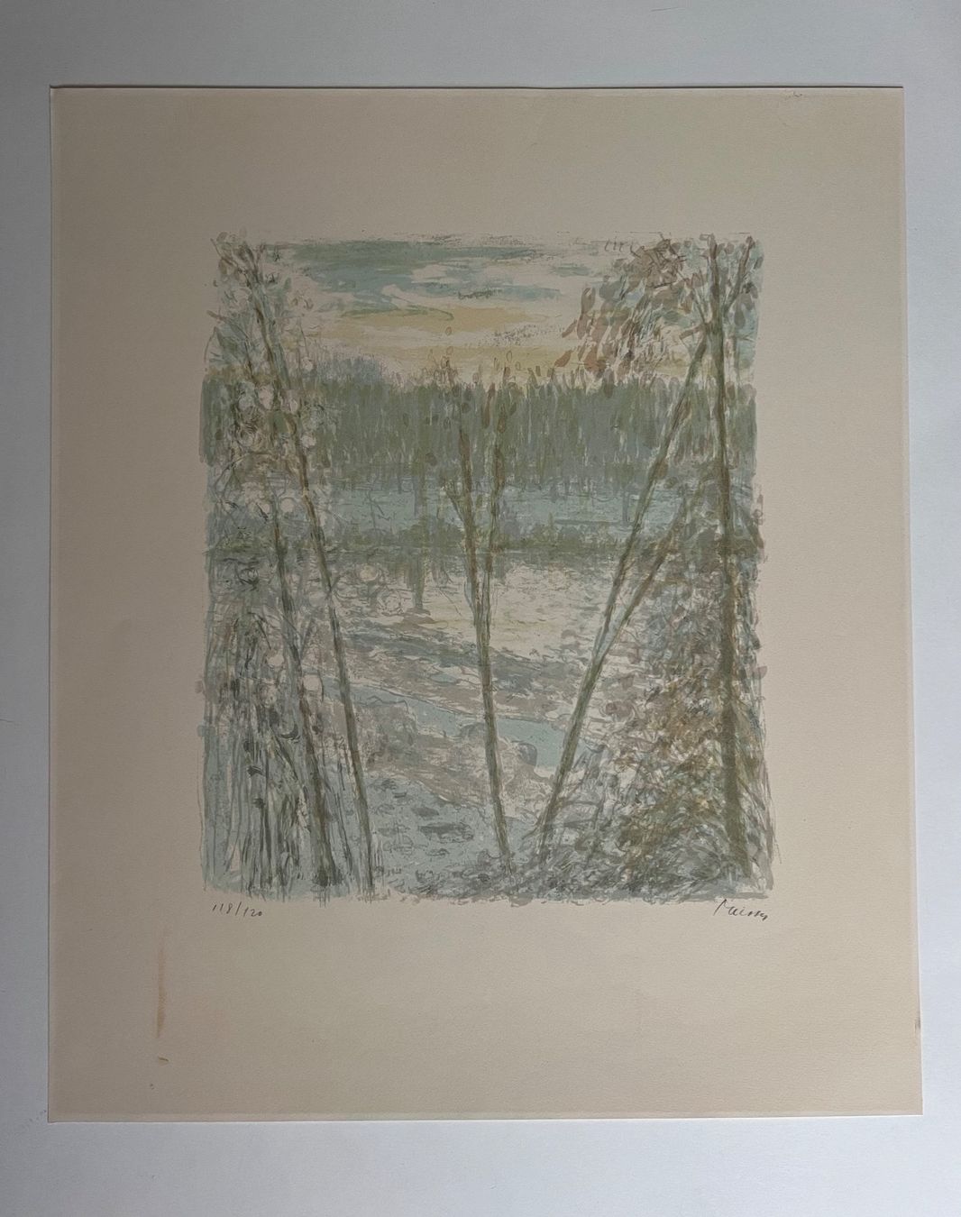 Grafica & Litografie: Leonard Meisser, handsigniert/nummeriert – Usato da Rain venduto da Pic-Ass 4