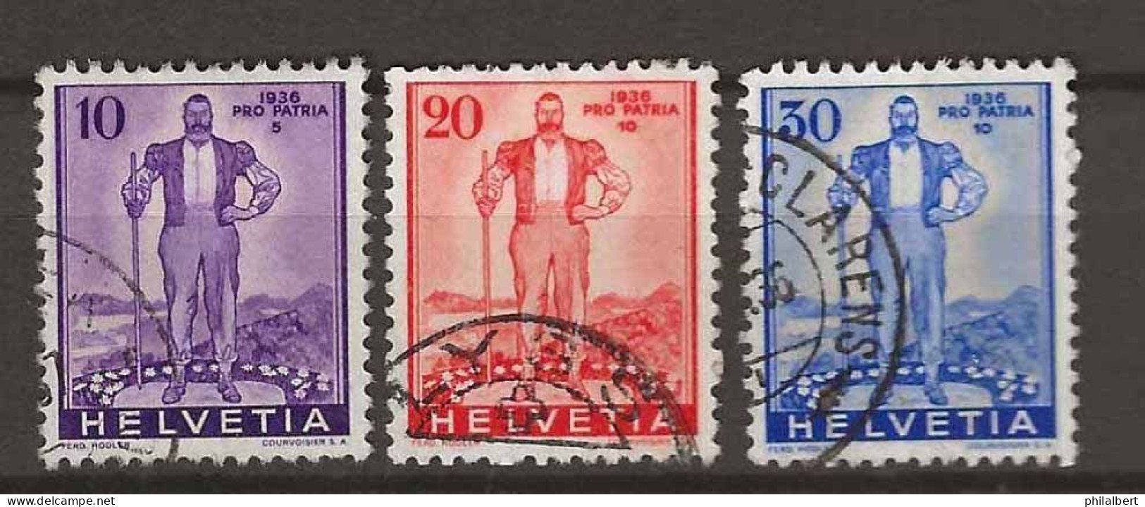Tutti i francobolli: PP036 - Pro Patria 1936 obl. – Usato da Trélex venduto da Phil_Albert
