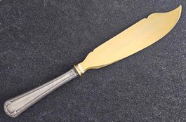 FISCHMESSER antik "Silber/vergoldet"