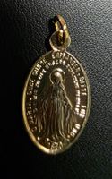 2 kleine christliche Maria Jesus Anhänger für Kette