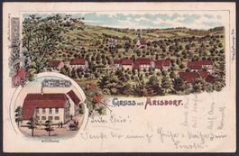 Arisdorf farbige Lithografie 2 Bilder