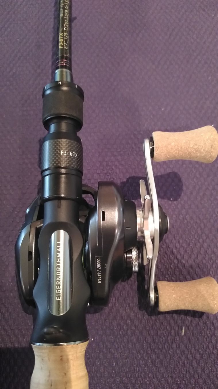 Shimano Canne da pesca: Megabass Eigernorthwall / Shimano Aldebaran 51HG – Usato da Willerzell venduto da Evolve 2
