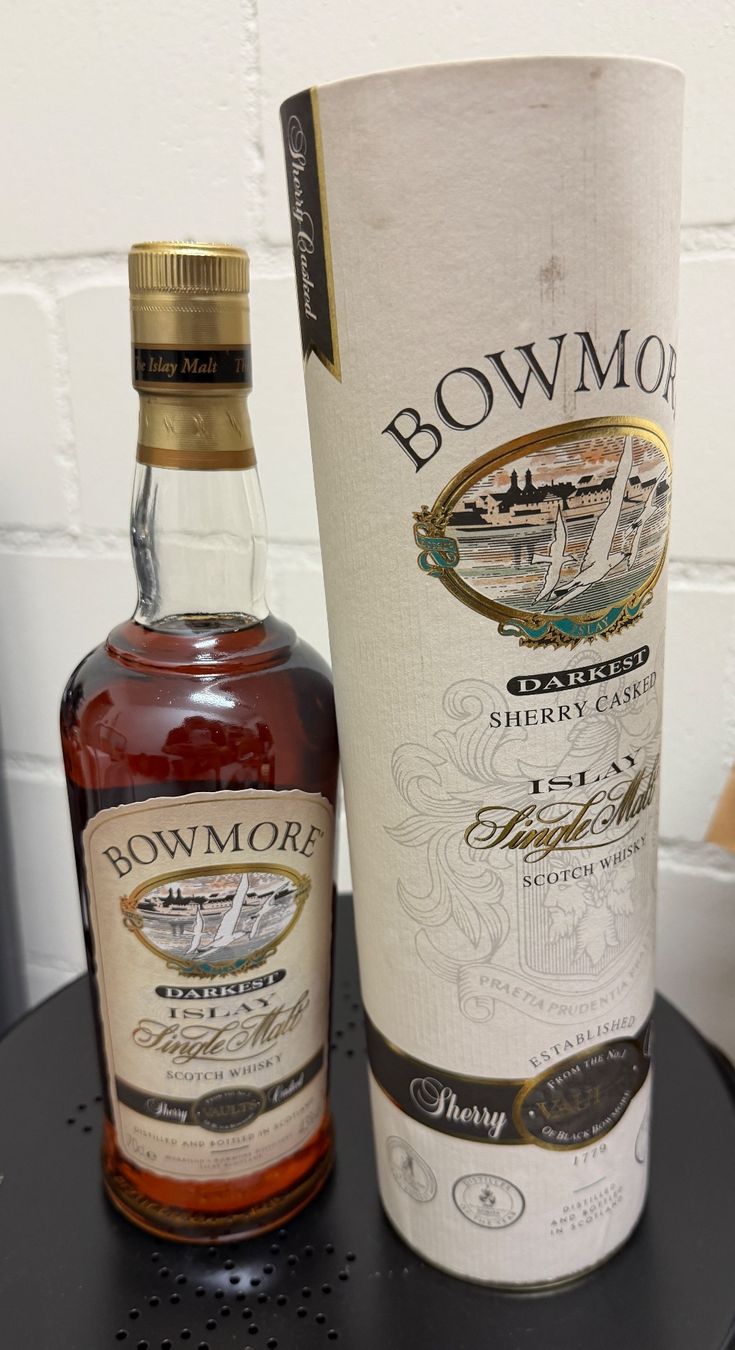 Bowmore Spirituosen: Bowmore Darkest – Neu und originalverpackt aus Arbon von Mike101